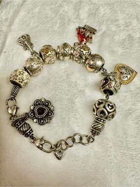 Brighton Silver Charm Bracelet